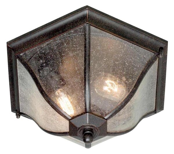 Elstead NE8-M - Vonkajšie stropné svietidlo NEW ENGLAND 2xE27/60W/230V IP44