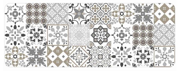 Biely behúň z PVC 45x120 cm Salou – douceur d'intérieur
