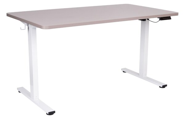 Výškovo nastaviteľný stôl Alto 100 White 160 cm
