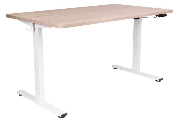 Výškovo nastaviteľný stôl Alto 100 White 120 cm