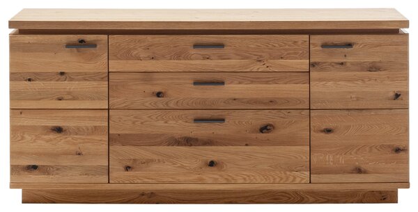 ŠIROKÁ KOMODA, dub, 180/84/44 cm Linea Natura - Komody