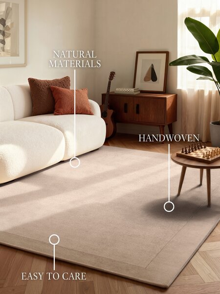 Villeroy & Boch , Kusový koberec Kari 106282 Beige, 80x150, béžová, obývacia izba