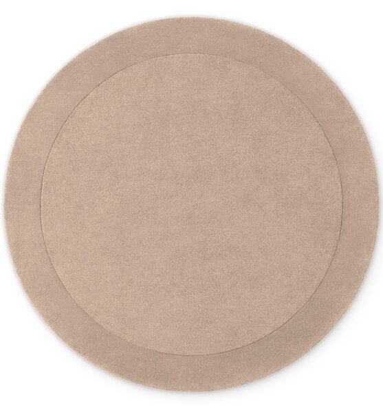Villeroy & Boch , Kusový koberec Kari 106282 Beige kruh, 150x150 (priemer) kruh, béžová, obývacia izba