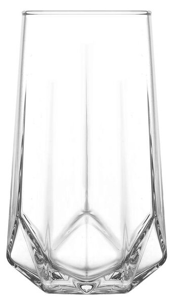 Pohár Valeria, LAV, sklenený, na vodu, 460 ml, 64x140 mm, bal. 6 ks