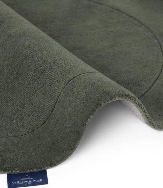 Villeroy & Boch , Kusový koberec Kari 106284 Green kruh, 150x150 (priemer) kruh, zelená, obývacia izba
