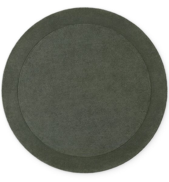 Villeroy & Boch , Kusový koberec Kari 106284 Green kruh, 150x150 (priemer) kruh, zelená, obývacia izba