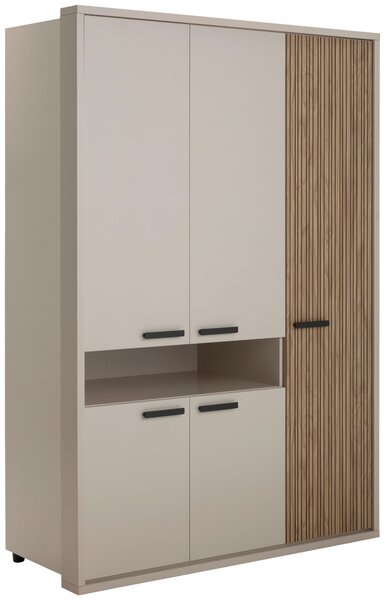SKRIŇA S OTOČNÝMI DVERAMI, kašmírová, 147/217/63 cm Xora - Skrine