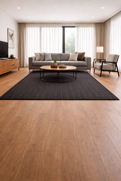 Condor Carpets , Kusový koberec Udinese antracit, 57x120, šedá, chodba / predsieň