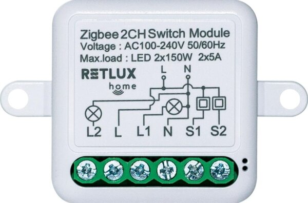Retlux - Inteligentný vstavaný spínač 230V