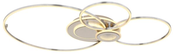 Globo 68278-36 - LED stmievateľné stropné svietidlo BELTRAN LED/36W/230V strieborné+DO