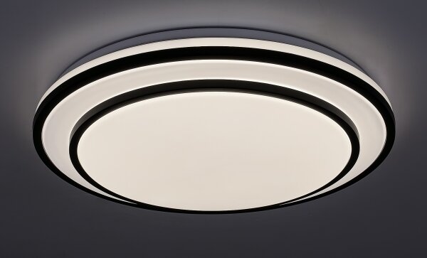 Rabalux 2130 - LED Stmievateľné stropné svietidlo LUPITA LED/40W/230V čierne + DO