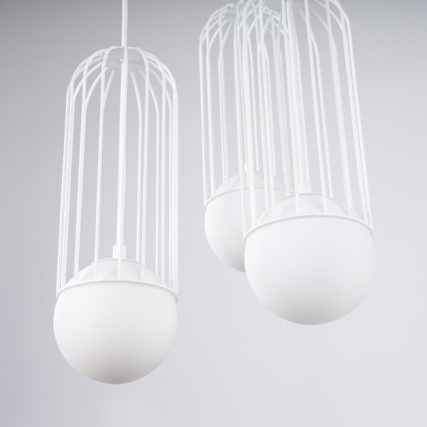 Sollux SL.1335 - Luster na lanku BRINA 3xG9/8W/230V biela