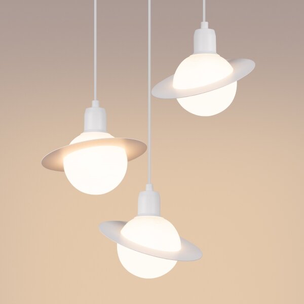 Sollux SL.1357 - Luster na lanku HYPERION 3xG9/8W/230V biela