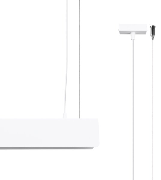 Sollux SL.1394 - LED Luster na lanku SPARK 1xG13/8,5W/230V biela