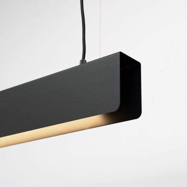 Sollux SL.1395 - LED Luster na lanku SPARK 1xG13/8,5W/230V čierna