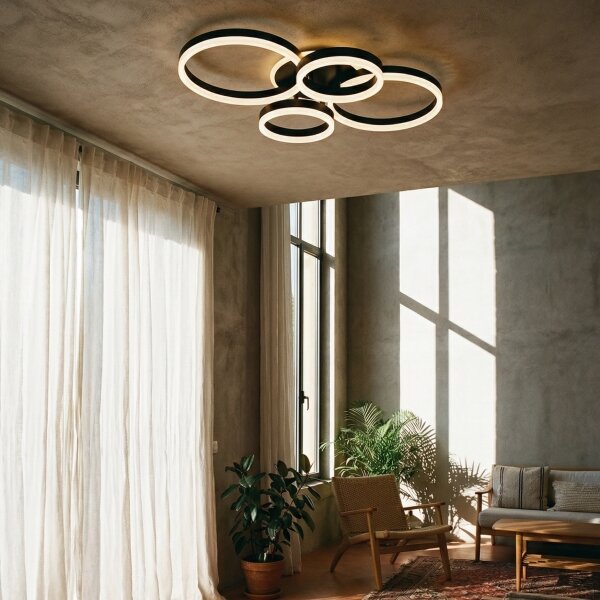 Brilagi - LED stmievateľné stropné svietidlo ORBITS LED/49W/230V 3000-6000K + DO