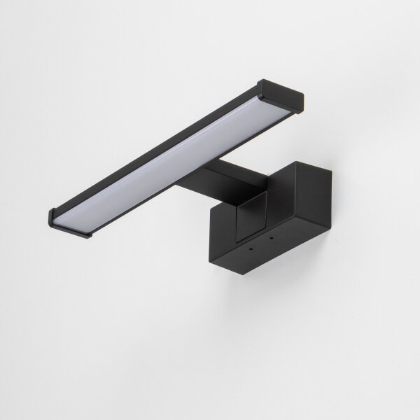 Brilagi - LED kúpeľňové osvetlenie zrkadla VESTRA LED/6W/230V 30 cm IP44 čierna