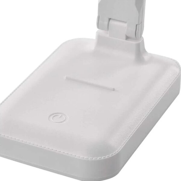 LED Stmievateľná nabíjacia stolná lampa LED/5W/3,7V 3000K/4000K/6500K 800mAh biela