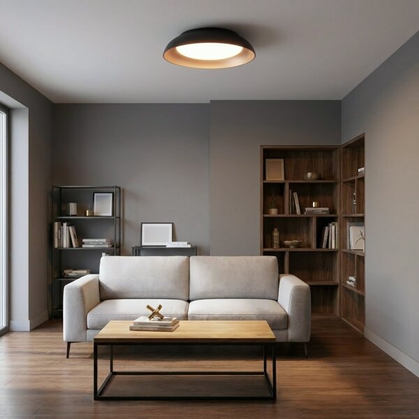 Brilagi-LED Stmievateľné svietidlo ALVA LED/48W/230V 3000-6500K pr. 51 cm čierna+DO