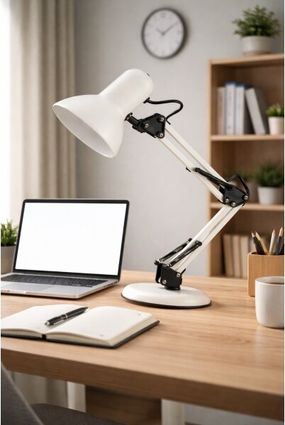 Stolná lampa 1xE14/25W/230V biela