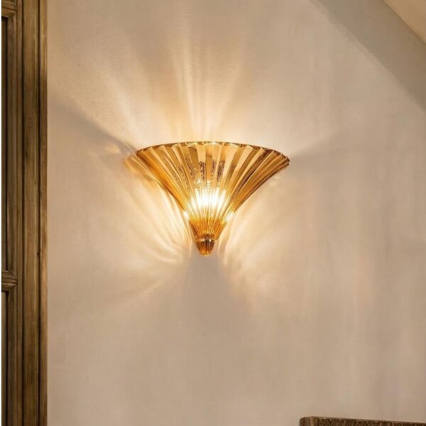 Ideal Lux - Nástenné svietidlo SANTA 1xE14/40W/230V zlaté