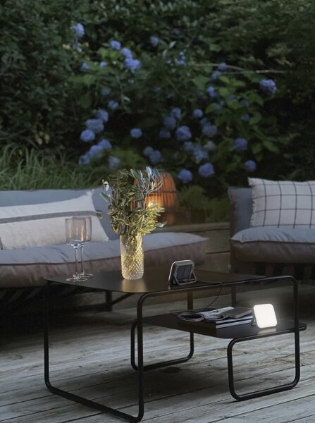Osram - Prenosné solárne LED svietidlo NIGHTLUX LED/2W/5V IP54 sivé