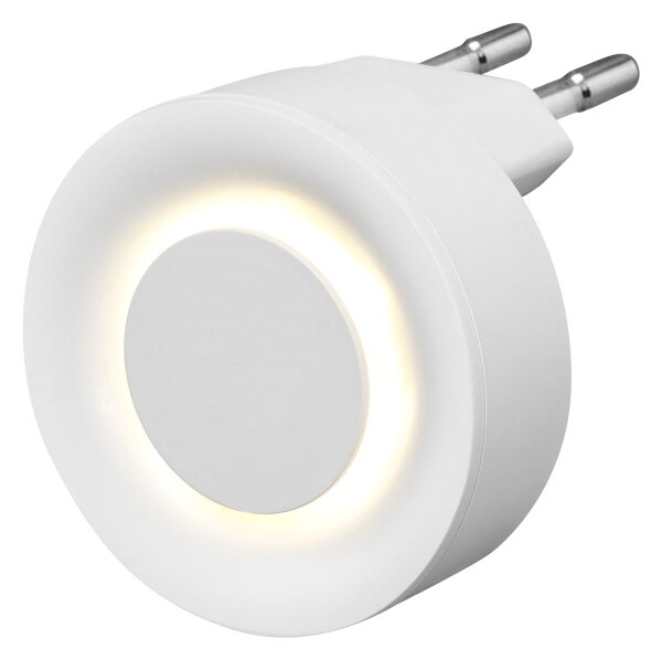 Osram-LED Nočné svetlo s pohybovým a súmrakovým senzorom LUNETTA LED/0,31W/230V biela