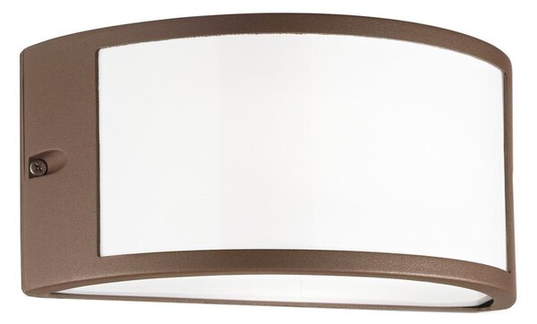 Ideal Lux - Vonkajšie nástenné svietidlo REX 1xE27/60W/230V IP44 hnedé