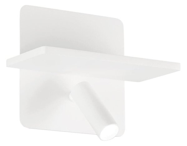Ideal Lux - LED nástenné bodové svietidlo PIANO LED/10W/230V CRI 90 USB biela