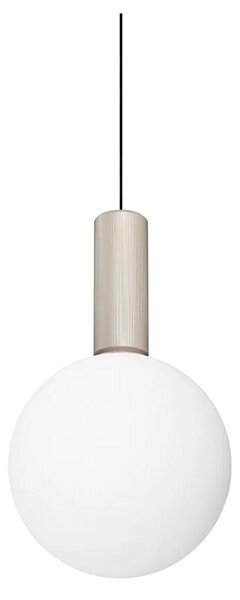 Ideal Lux - LED luster na lanku ODEON LED/8W/230V CRI 90 priemer 20 cm béžová/biela