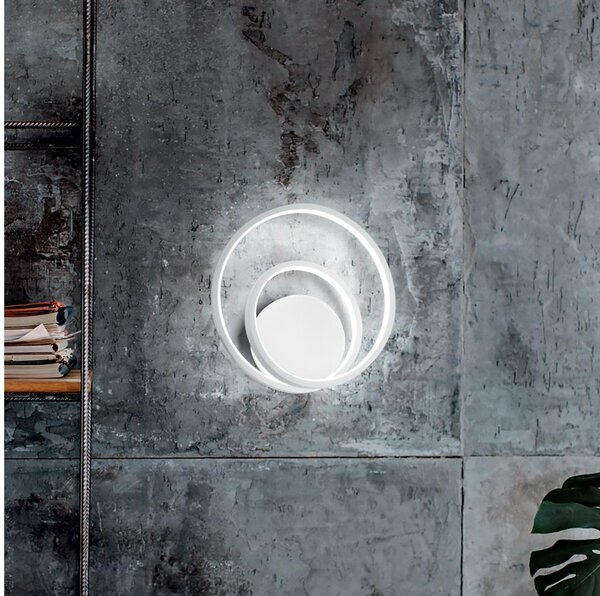 Ideal Lux - LED stmievateľné nástenné svietidlo OZ LED/28W/230V CRI 90 biela