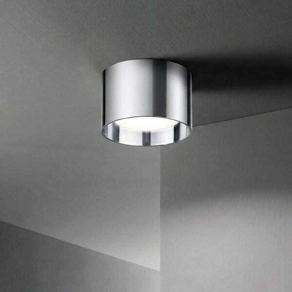 Ideal Lux - LED bodové svietidlo SPIKE 1xGX53/9W/230V priemer 10 cm lesklý chróm