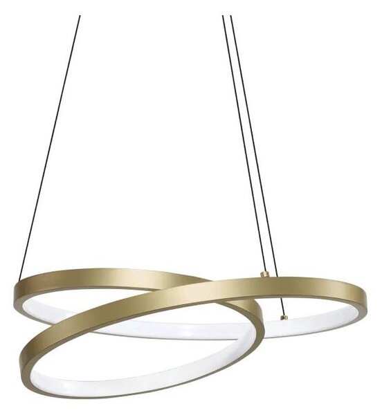 Ideal Lux - LED luster na lanku OZ LED/38W/230V pr. 40 cm CRI 90 zlatý