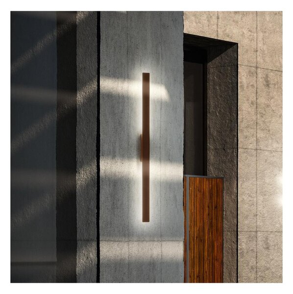 Ideal Lux - LED vonkajšie nástenné svietidlo LINEA LED/20W/230V CRI 90 104 cm IP54 hnedá