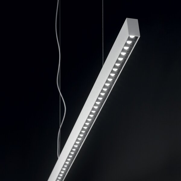Ideal Lux - LED Luster na lanku OFFICE LED/30W/230V 4000K CRI 90 biela