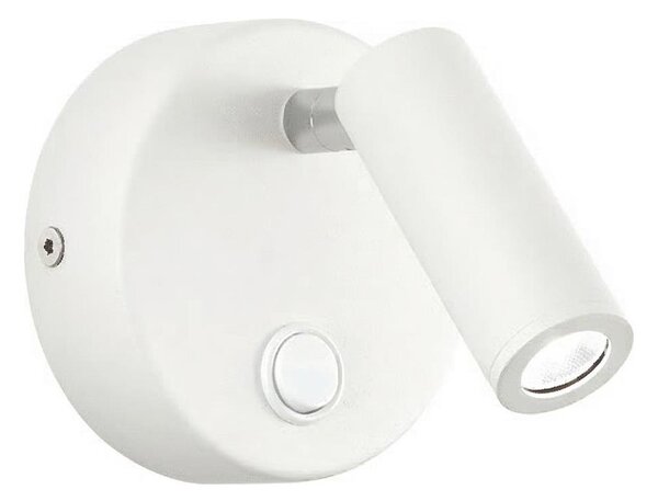 Ideal Lux - LED nástenné bodové svietidlo PAGE LED/3W/230V CRI 90 biela