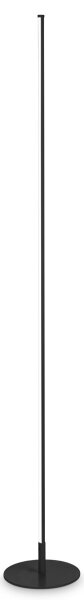 Ideal Lux - Stlmiteľná stojacia LED lampa YOKO LED/16W/230V CRI 90 čierna