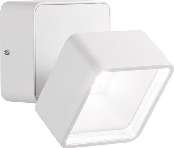 Ideal Lux - LED vonkajšie nástenné svietidlo OMEGA LED/7W/230V CRI 90 IP54 biela