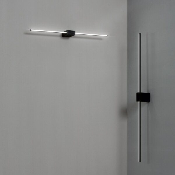 Ideal Lux - LED svietidlo na obraz THEO, 12 W, 230 V, 75 cm, CRI 90, čierne
