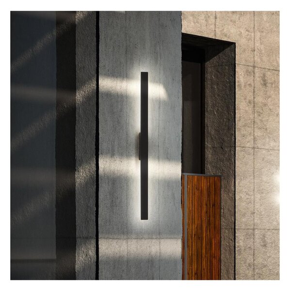 Ideal Lux - LED vonkajšie nástenné svietidlo LINEA LED/20W/230V CRI 90 104 cm IP54 čierne