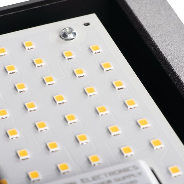 Kanlux 45817 - LED Vonkajšie nástenné svietidlo LERTO LED/12W/230V IP54 čierna