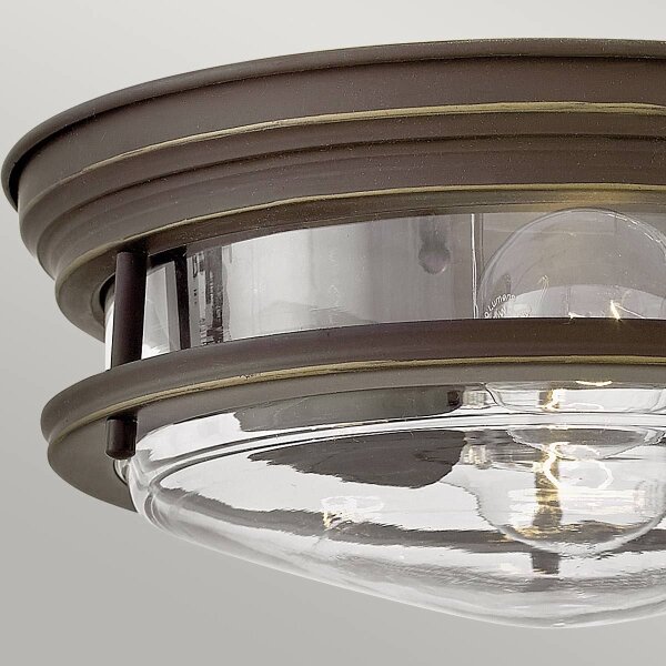 Quintiesse QN-HADRIAN-FS-OZ-CLEAR Vonkajšie stojace svietidlo HADRIAN 2xE27/40W/230V IP44 bronz