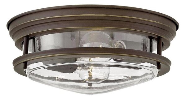 Quintiesse QN-HADRIAN-FS-OZ-CLEAR Vonkajšie stojace svietidlo HADRIAN 2xE27/40W/230V IP44 bronz