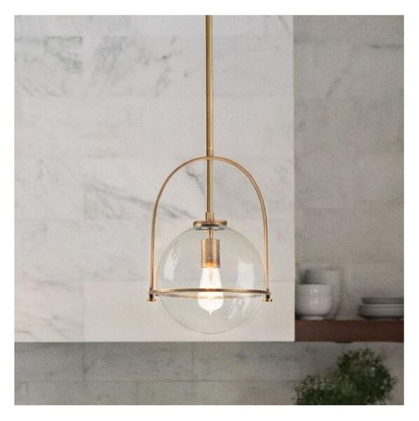 Quintiesse QN-SOMERSET-P-C-HB - Závesný luster SOMERSET na tyči 1xE27/60W/230V bronzový