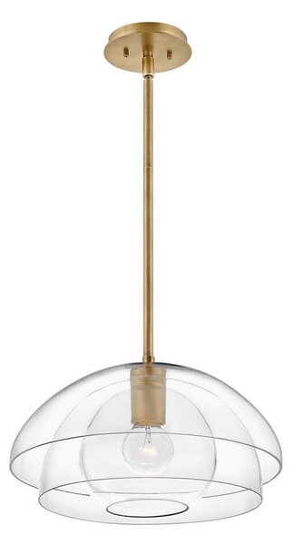 Quintiesse QN-LOTUS-P-HBR - Luster na tyči LOTUS 1xE27/60W/230V zlatý