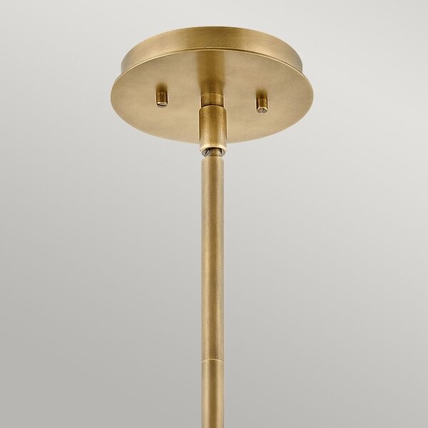 Quintiesse QN-LOTUS-P-HBR - Luster na tyči LOTUS 1xE27/60W/230V zlatý