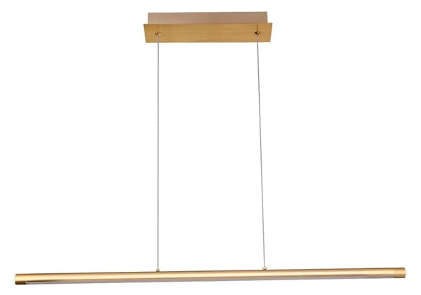 LED luster na lanku Alamo 90 stmievateľný zlatá