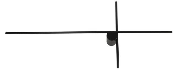LED Minimalisticke svietidlo Frank A čierna
