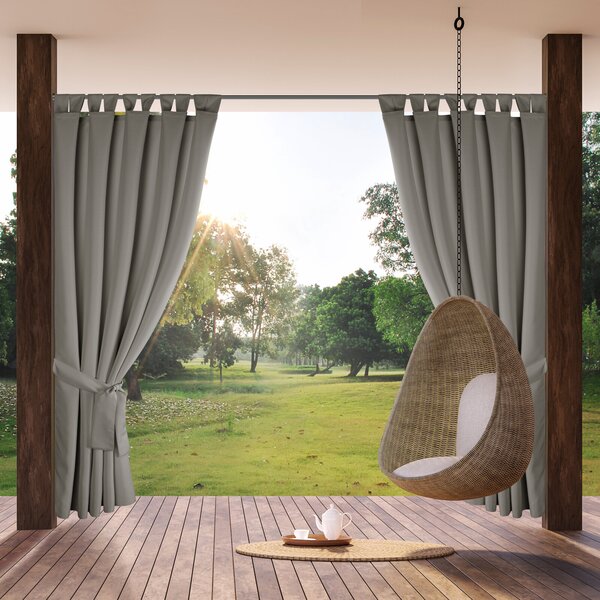ZÁHRADNÝ VODEODOLNÝ ZÁVES NA PÚTKACH GARDEN 155X240 CM TMAVOBÉŽOVÁ