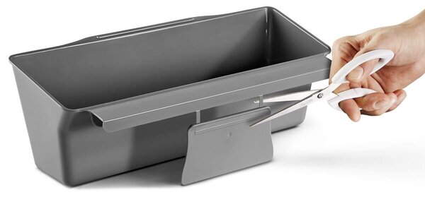 METALTEX Závesný odpadkový kôš na bioodpad - CLEANTEX